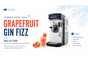 Summer Serve Idea: Grapefruit Gin Fizz with the Blue Ice T420