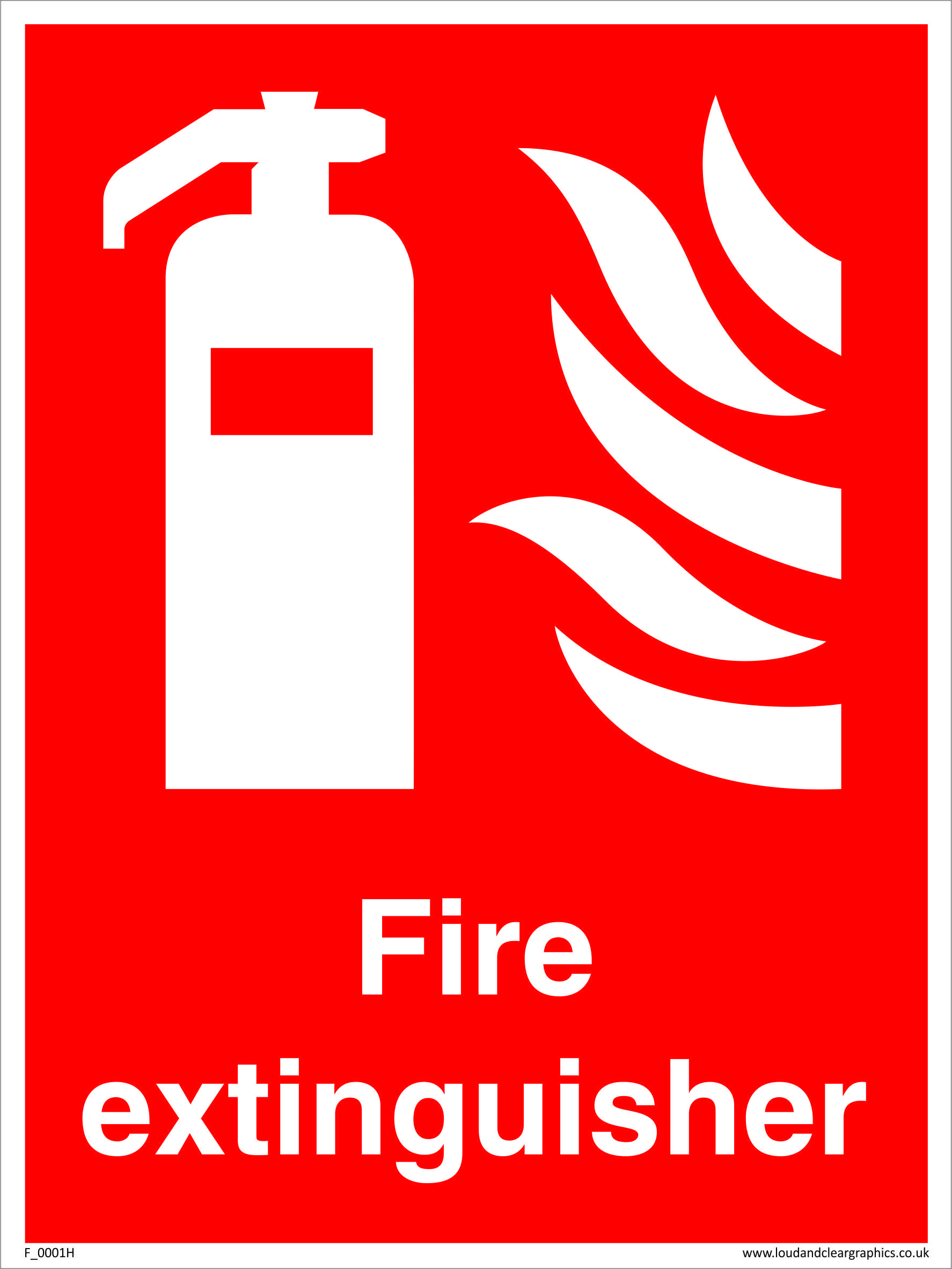 Fire Extinguisher Signs CE Online Catering Equipment Online
