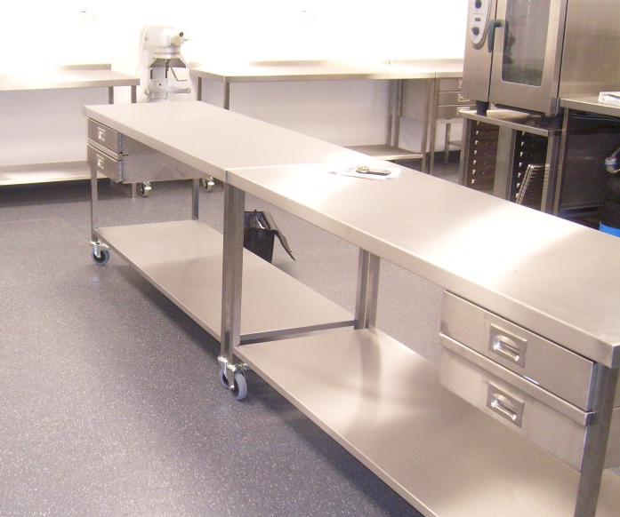 Stainless Steel Tables & Wall Benches