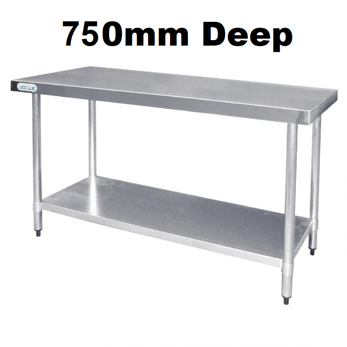 Stainless Steel Tables - 750mm Deep
