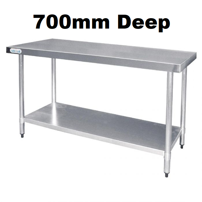 Stainless Steel Tables - 700mm Deep