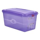 Purple Allergen Storage Container 1/3GN  150mm Deep 6L