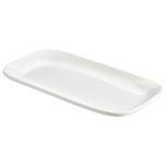 Royal Genware Rectangular Rounded Edge Plate 35.7 x 19cm