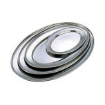 Stainless Steel Oval Flat 22" - Genware