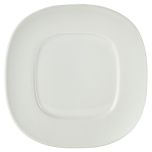 Royal Genware Wide Rim Rounded Square Plate 23cm - 21923 