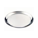 Stainless Steel  12" Round Tray 300mm - Genware