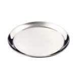 Stainless Steel  14" Round Tray 350mm - Genware