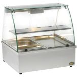 Roller Grill BMV2 Bain Marie with Display Cabinet