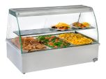 Roller Grill BMV3 Bain Marie with Display Cabinet