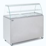 Roller Grill BMV4 Bain Marie with Display Cabinet