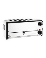 Rowlett Esprit 6 Slot Toaster Chrome w/2x Additional Elements & Sandwich Cage - CH185