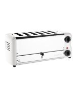 Rowlett Esprit Toaster White 6 Slot w/2x Additional Elements & Sandwich Cage - CH186