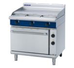 Blue Seal E506A - Electric Range with Smooth Griddles & Static Oven 900mm