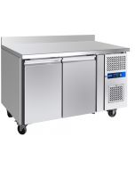 Prodis GRN-C2F 2 Door Stainless Steel Counter Freezer - With Upstand