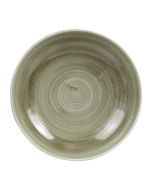 Churchill Stonecast Patina Antique Round Coupe Bowls Green 248mm - HC810