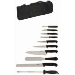 10 Piece Knife Set + Knife Case - Genware