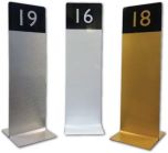 Slimline Tall Table Numbers For Restaurants / Cafes / Pubs