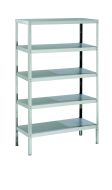 Parry Storage Racks with 5 Shelves - 500 D x 1800 H - Width Options