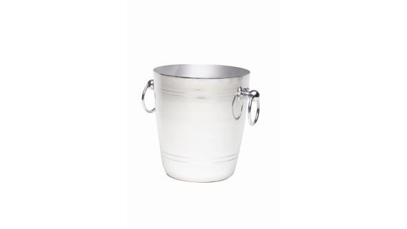 Aluminium Wine Bucket 7.1/2" Dia X 8.1/2" - Genware