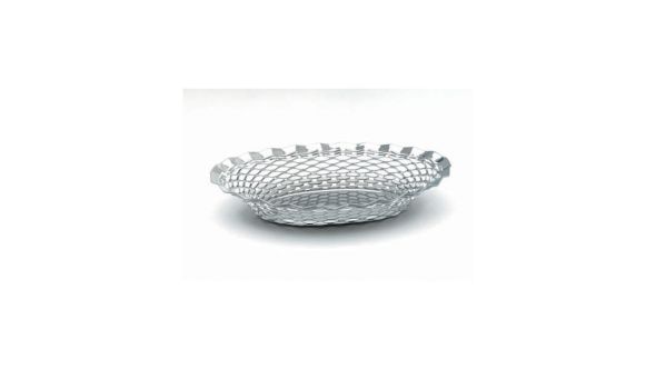 Stainless Steel Oval Basket 9.1/2"X7" - Genware