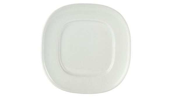 Royal Genware Wide Rim Rounded Square Plate 18cm - 21918