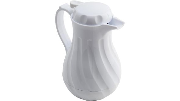 Insulated Beverage Server White 64oz 2Ltr - Genware