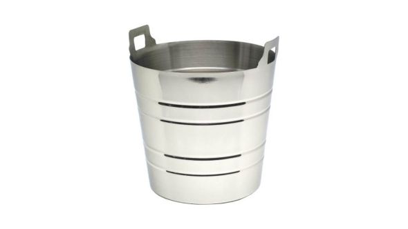 Stainless Steel Wine Bucket With Integral Handles - Genware