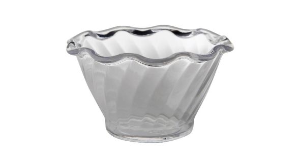 Tulip Dessert Dish  Clear  159Ml 95X55mm - Genware