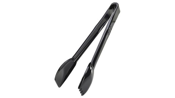 Salad Tongs 9" Black - Genware