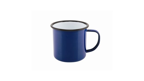 Enamel Mug Blue 36cl/12.5oz - Genware