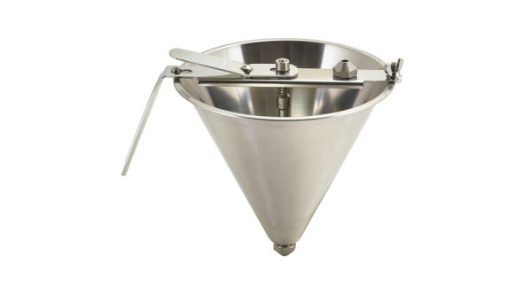 Stainless Steel Drizzler (Fondant Funnel) 1350ml Capacity - Genware