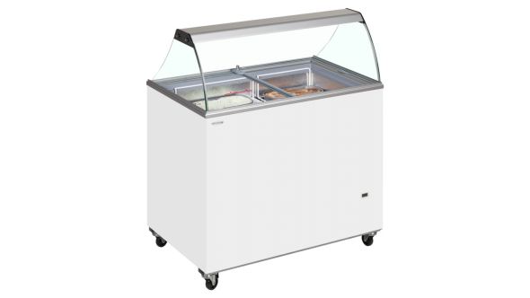 Tefcold IC300SC  Canopy Ice Cream Display Freezer - 7  Tubs