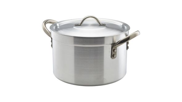 Genware HEAVY DUTY Stewpan & Lid 20cm 4Litre