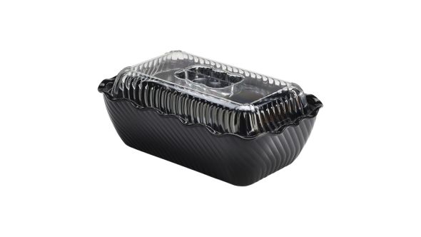 Lid For Tulip Deli Crock For 2.3Kg Clear - Genware