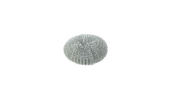 Galvanised Steel Sponge Scourers (10Pcs) - Genware