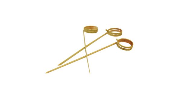 Bamboo Knotted Skewers 12cm - Pack 100