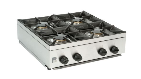 Parry AG4H - 4 Burner Gas Boiling Top Hob Unit - NAT