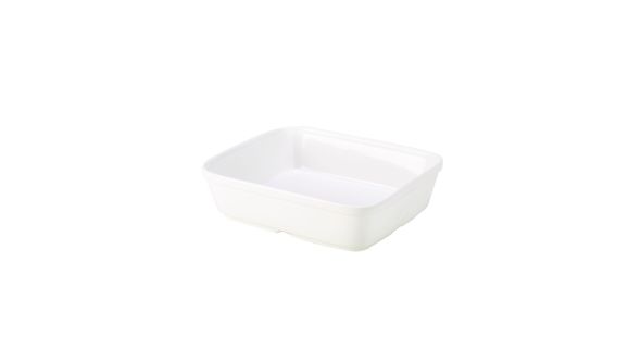 Royal Genware Porcelain Baking Dish 20x24.5x6.5cm - B5-W