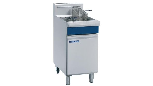 Blue Seal Evolution GT46-N 2 x 13 Ltr Free Standing Twin Fryer - Natural Gas