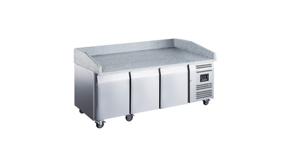 Blizzard BPB2000 3 Door Pizza Prep Counter Fridge 580L