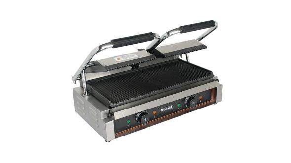 Blizzard BRRCG2 Double Contact Grill Ribbed Top & Bottom 3600W