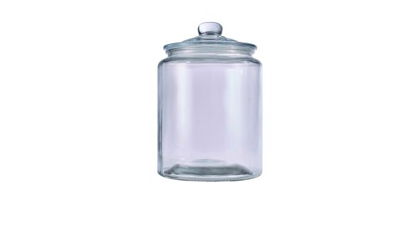 GenWare BSJ-65 Glass Biscotti Jar 6L - 20 x 30cm (Dia x H) 