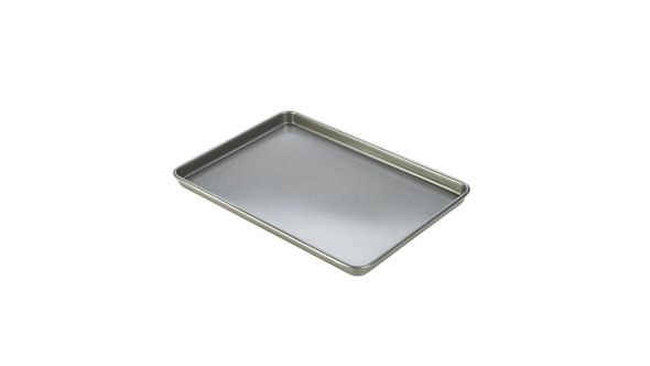 Carbon Steel Non-Stick Baking Tray 35X25cm - Genware