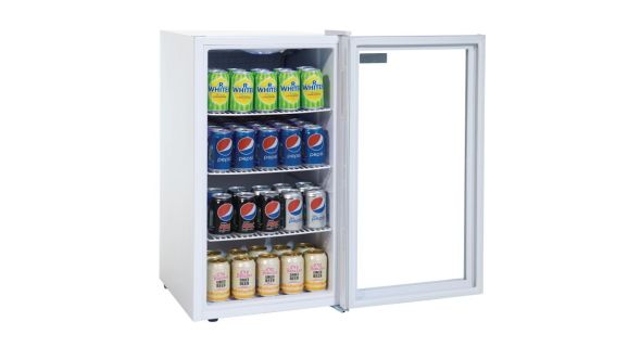 Polar CF750 - Undercounter Display Fridge White