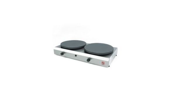 Sammic CG-240 Double Crepe Machine - LPG Gas 