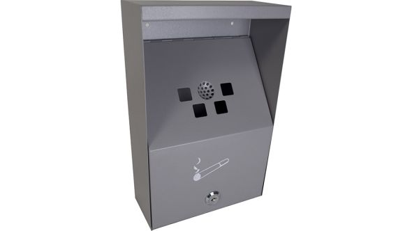 Wall Cigarette Bin  (Keys Inside)