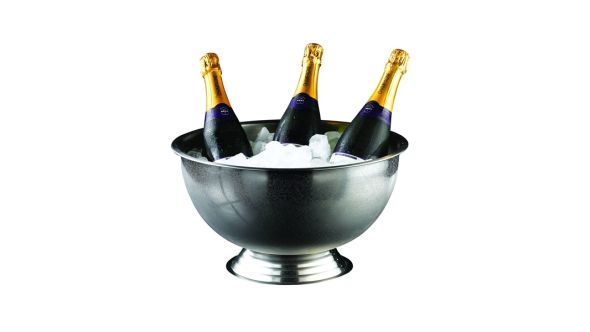 Genware Stainless Steel  Champagne Bowl 38cm