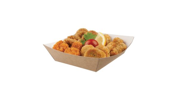 Disposable Kraft Tray Large - Pk 500