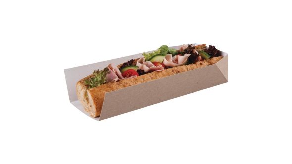 Disposable Open Ended Takeaway Tray 10in - Pk 500