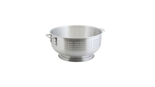 Alum. Heavy Duty Colander 11.4L 38 x 20cm - Genware